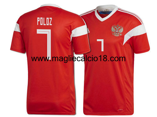 prima divisa maglia russia Poloz 2018-2018